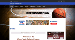 Desktop Screenshot of jtownyouthbasketball.com